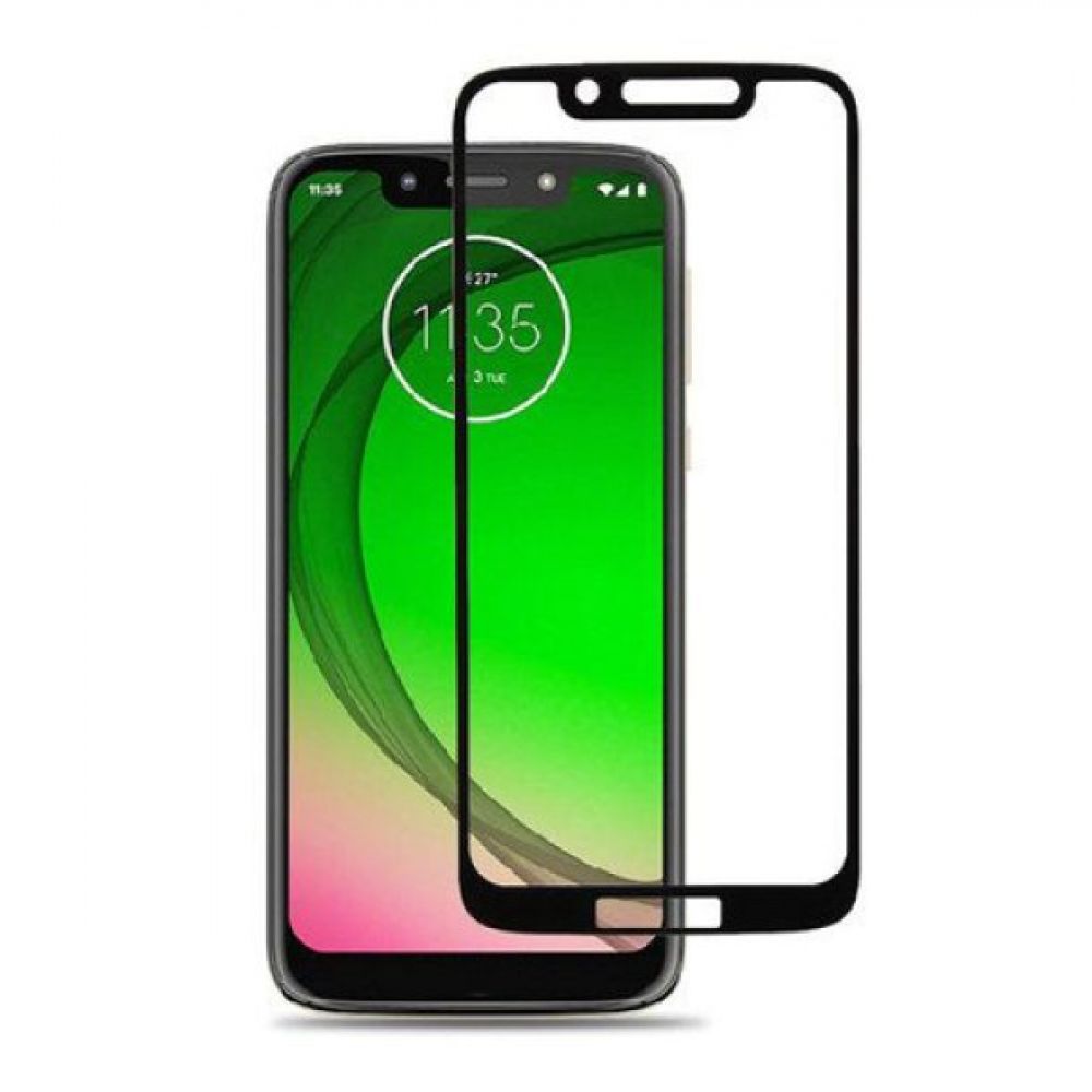 Zastitno staklo 5D za Motorola Moto G7 Play crno