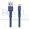 USB data kabal REMAX Armor RC-116m micro plavi --R171