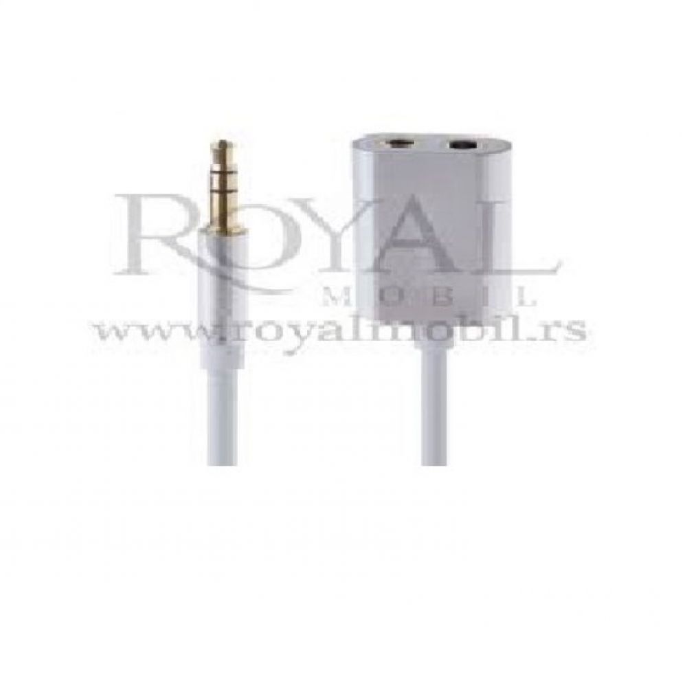 Aux kabal REMAX RL-S20 2x3.5mm 25cm beli