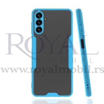 Futrola PVC MATTE sa obodom za Xiaomi Redmi Note 9S plava