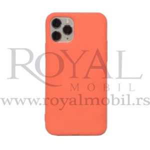 Silikonska futrola SOFT NEW za Xiaomi Redmi Note 9S / Note 9 Pro narandzasta