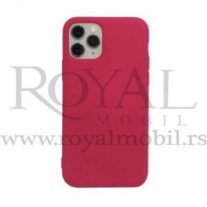 Silikonska futrola SOFT X-Cell za iPhone 11 (6.1) bordo