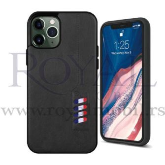 Futrola LEATHER BUSY za iPhone 11 Pro (5.8) crna