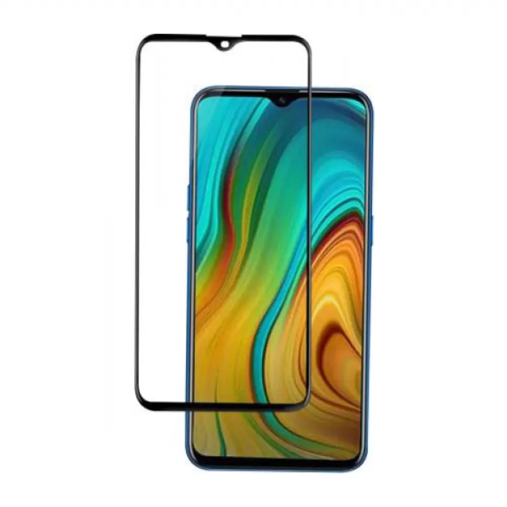 Zastitno staklo 5D za Realme C3 crno