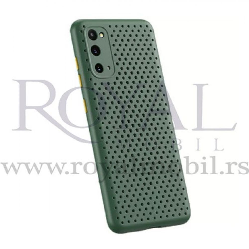 Silikonska futrola SOFT ANTI SLIP za Huawei P Smart 2021 maslinasto zelena