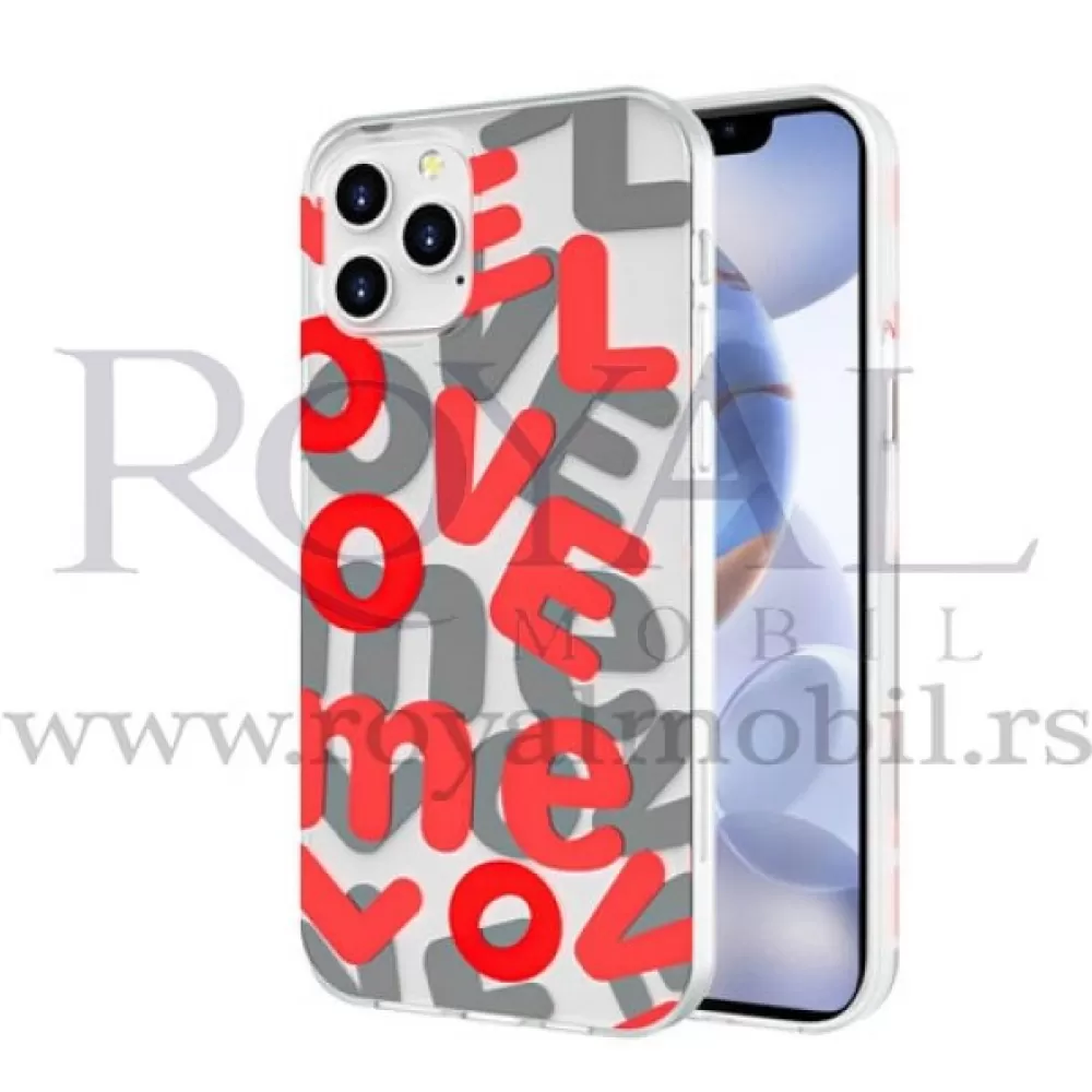 Futrola PVC LOVE za Samsung A217 Galaxy A21S crvena