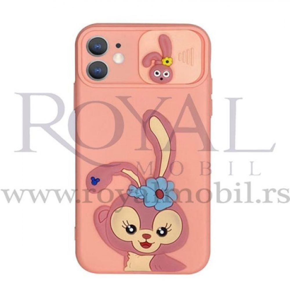 Futrola BUNNY SOFT PROTECT CAMERA za iPhone 12 (6.1) no4