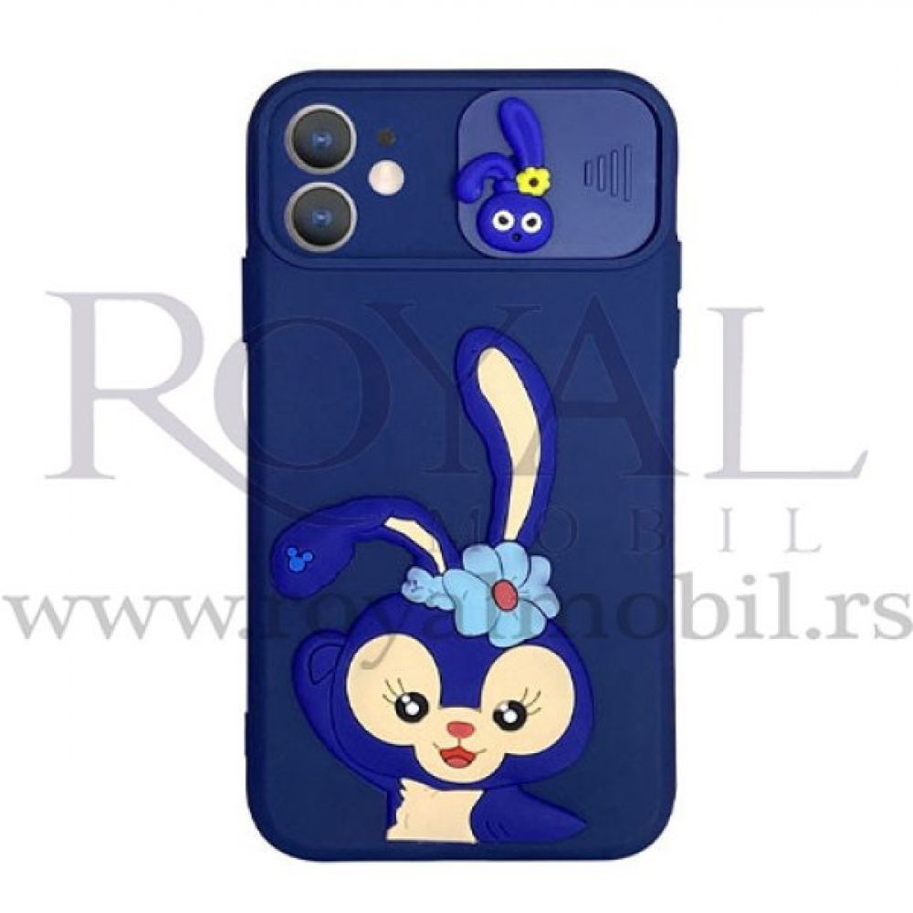 Futrola BUNNY SOFT PROTECT CAMERA za iPhone 12 Pro Max (6.7) no5