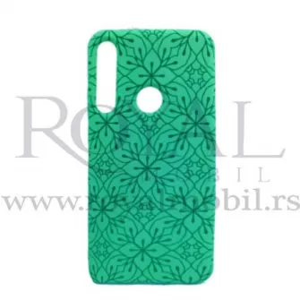 Futrola Soft Print GEOMETRIK No1 za iPhone 13 Pro Max (6.7) tirkiz