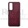 Futrola Soft Print GEOMETRIK No9 za iPhone 13 Pro Max (6.7) bordo