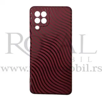 Futrola Soft Print GEOMETRIK No6 za iPhone 13 Pro (6.1) bordo