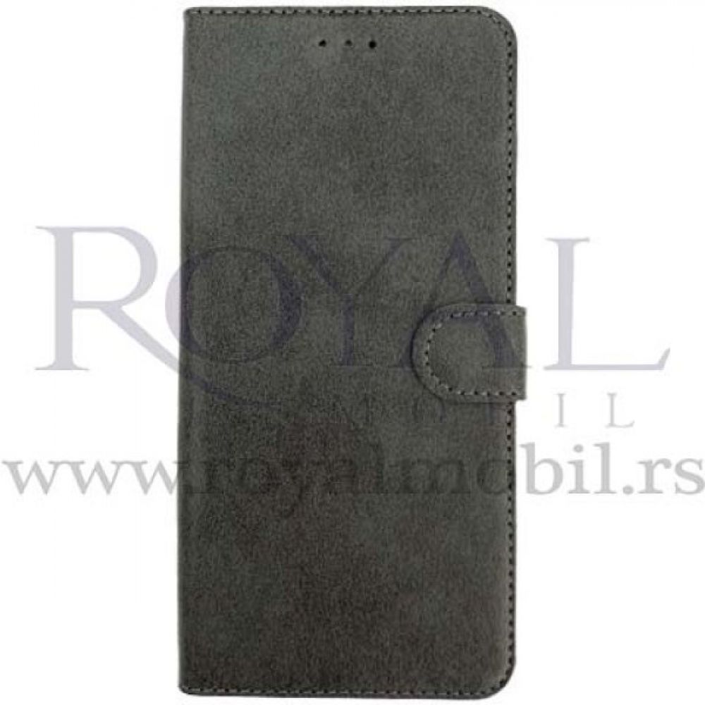 Futrola ROYAL FLIP za Realme C15 tamno siva