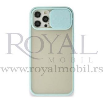 Futrola PVC FULL PROTECT CAMERA za iPhone 13 (6.1) tirkiz