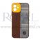 Futrola LEATHER PEPITO za iPhone 12 Pro (6.1) braon