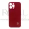 Futrola LEATHER COLOR za iPhone 13 Pro Max (6.7) crvena