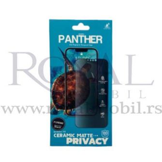 Zastitno staklo Keramicko MATTE PRIVACY za iPhone 12 / iPhone 12 Pro crna