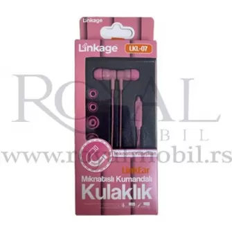 Slusalice LINKAGE "KULAKLIK"  LKL-07 roze