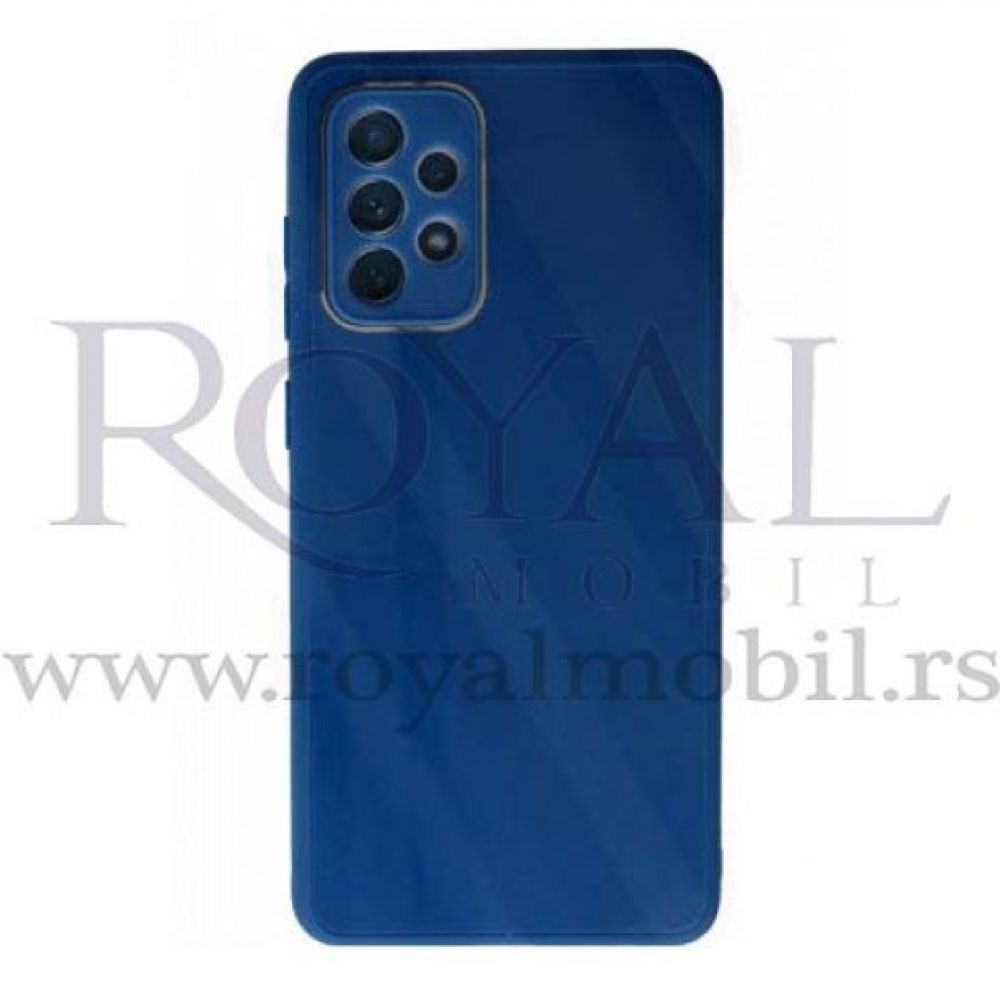 Futrola GLASS CASE za Xiaomi Redmi Note 10 Pro / Note 10 Pro Max plava