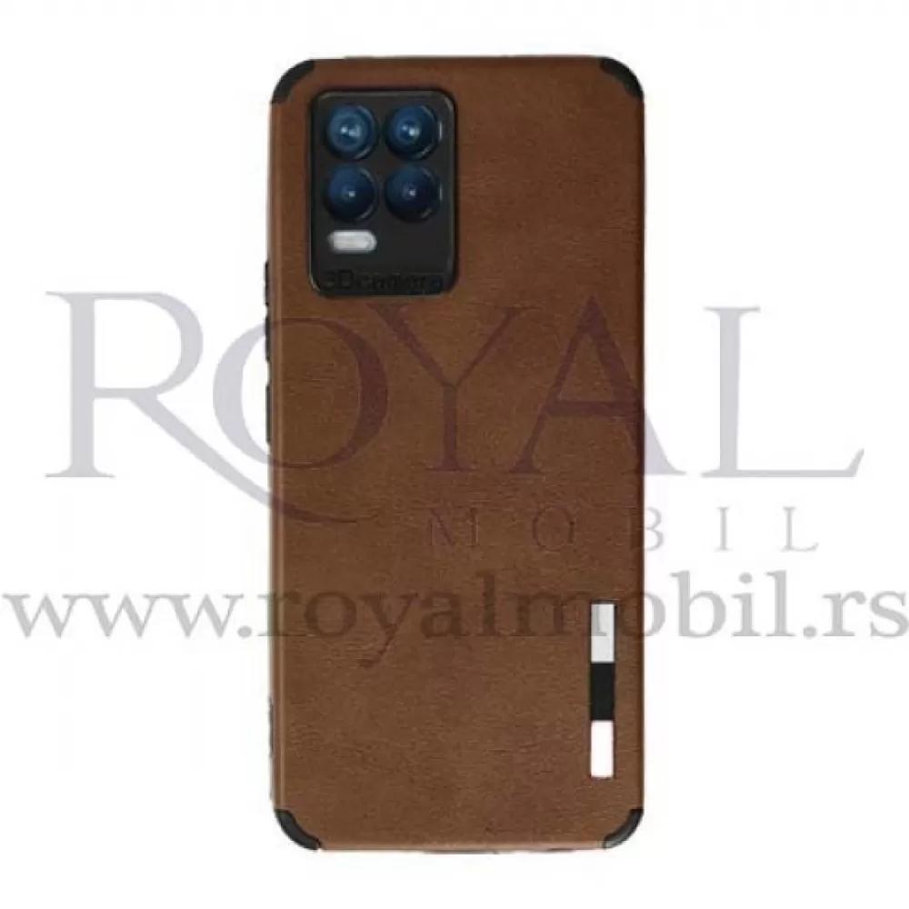 Futrola LOOP LEATHER za Xiaomi Redmi Note 11 4G braon