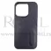 Futrola LEATHER No1 SA DZEPICEM za iPhone 14 (6.1) teget