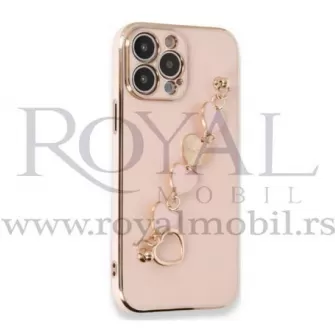 Futrola QUEEN CHAIN za Samsung A736 Galaxy A73 5G puder roze