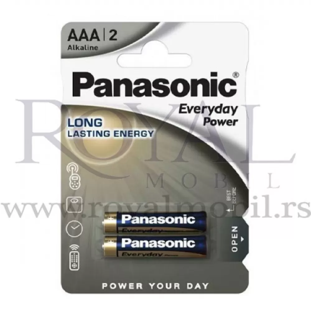 Panasonic Baterije LR03EPS/2BP -AAA (Pak)