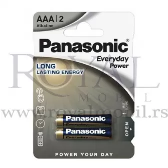 Panasonic Baterije LR03EPS/2BP -AAA (Pak)