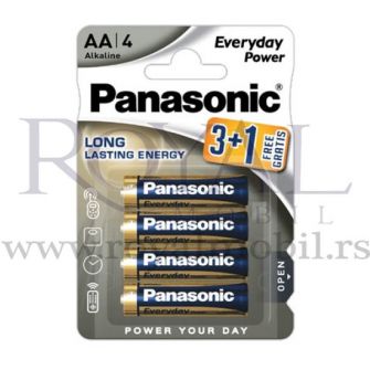 Panasonic Baterije LR6EPS/4BP -AA (Pak. 4 kom)