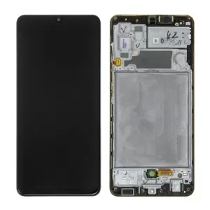 LCD + touchscreen + frame za Samsung A325 Galaxy A32 GH82-25566A black FULL ORIGINAL EU