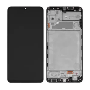 LCD + touchscreen + frame za Samsung A225 Galaxy A22 GH82-26047A crni FULL ORIGINAL EU (service pack)