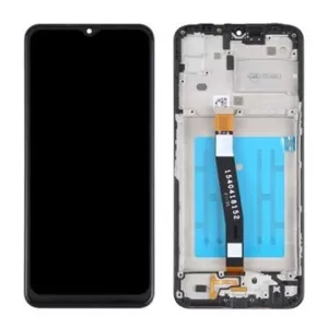 LCD + touchscreen + frame za Samsung A226 Galaxy A22 5G crni GH81-20694A crni flet FULL ORIGINAL EU