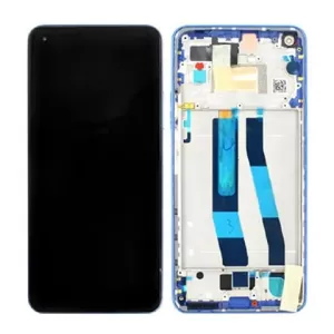 LCD + touchscreen + frame za Xiaomi 11 Lite 5G NE/11T LITE (2021) green (service pack) FULL ORIGINAL EU