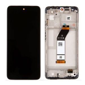 LCD + touchscreen + frame za Xiaomi Redmi 10 2022 black (service pack)  FULL ORIGINAL EU