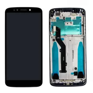 LCD + touchscreen + frame za Motorola Moto E5 crni FULL ORG EU SH