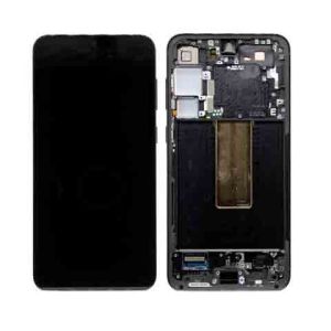 LCD + touchscreen + frame za Samsung S916 Galaxy S23 Plus black (service pack) FULL ORIGINAL EU