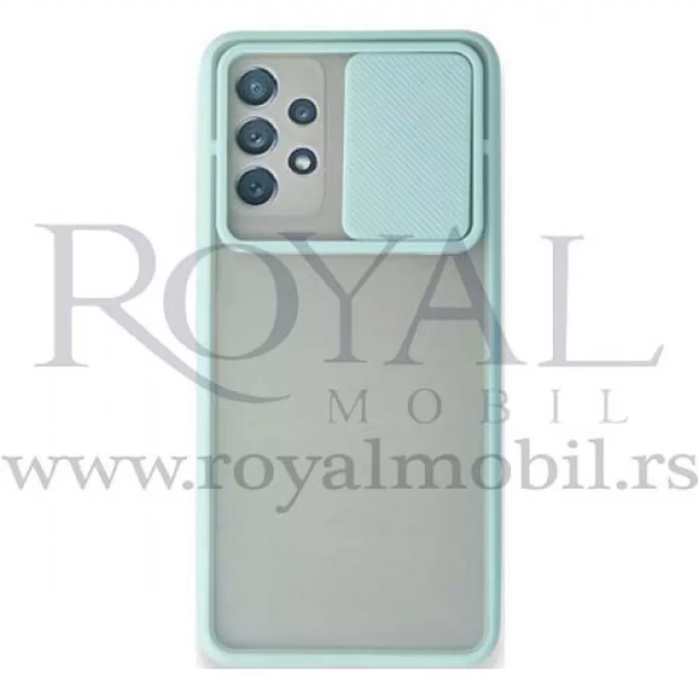 Futrola PVC FULL PROTECT CAMERA za Xiaomi Redmi Note 10 / Note 10s tirkiz