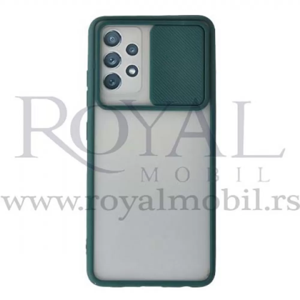 Futrola PVC FULL PROTECT CAMERA za Xiaomi Redmi Note 10 / Note 10s zelena