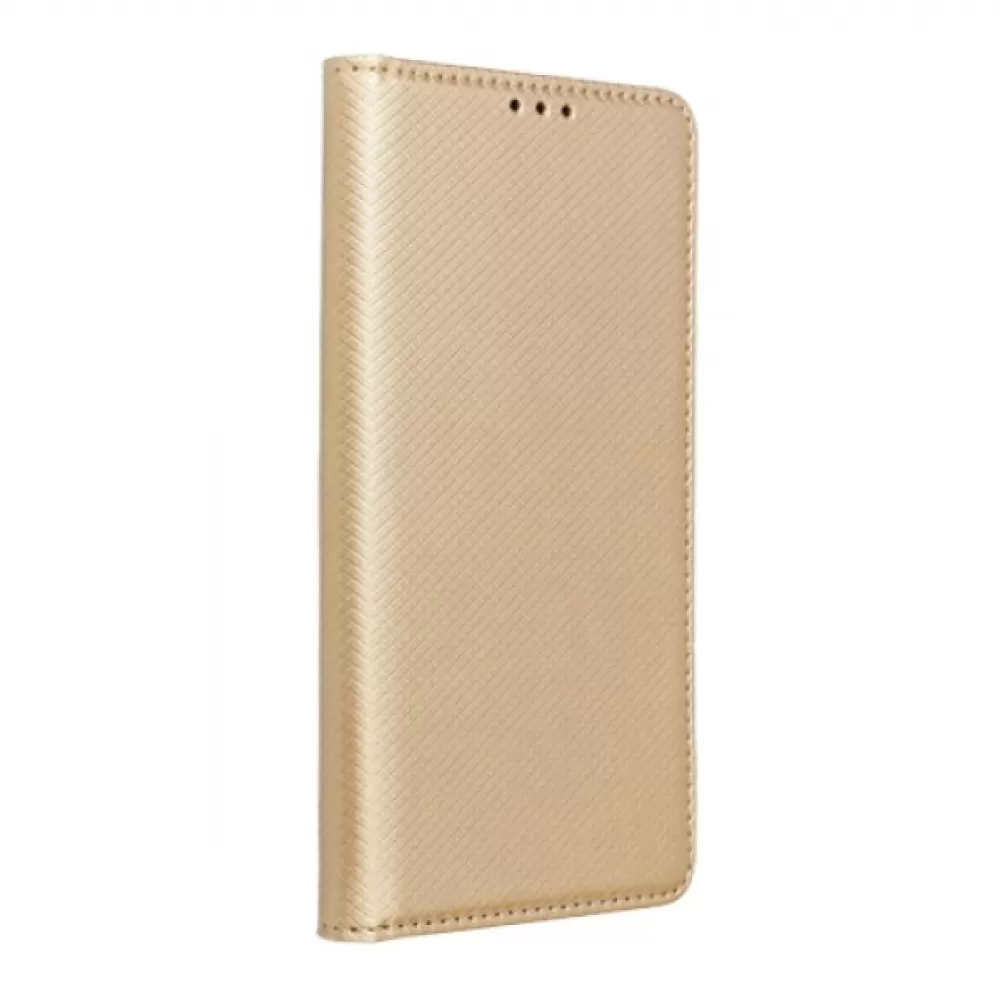 Futrola flip SMART CASE BOOK (Smart Magnet case)za Samsung A145 / A146 Galaxy A14 4G / 5G zlatna