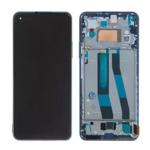 LCD + touchscreen + frame za Xiaomi Mi 11 Lite 4G blue (service pack) FULL ORIGINAL EU