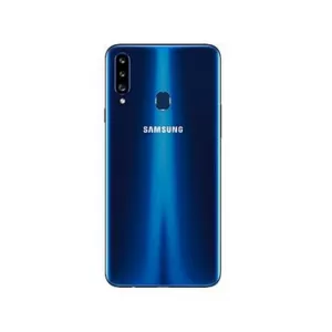 Poklopac baterije + staklo kamere za Samsung A207 Galaxy A20s plavi FULL ORG EU SH