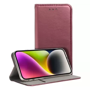 Futrola SMART MAGNETO BOOK za iPhone 14 Pro (6.1) ljubicasta