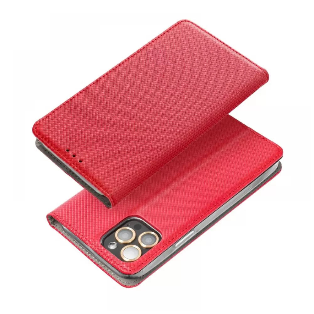 Futrola flip SMART CASE BOOK (Smart Magnet case) za iPhone 14 (6.1) crvena