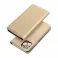 Futrola flip SMART CASE BOOK za iPhone 14 Plus (6.7) zlatna