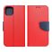 Futrola BI FOLD MERCURY (fancy book) za iPhone 13 Pro Max (6.7) crvena sa teget