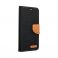 Futrola flip BI FOLD MERCURY Canvas (canvas book) za iPhone 13 Pro (6.1) crna