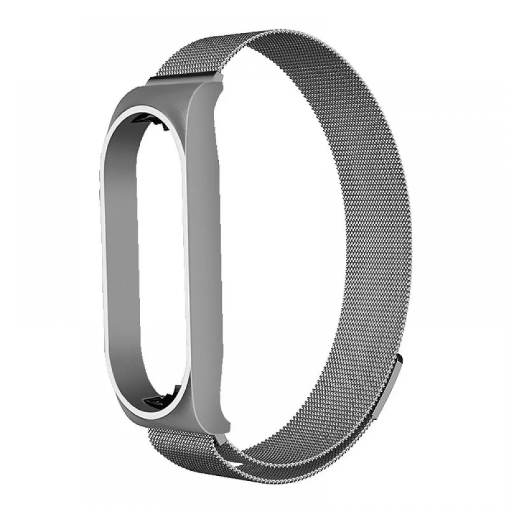 Narukvica za sat METAL za Xiaomi Mi Band 5/6 (02) silver