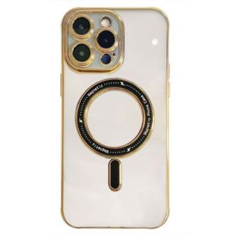 Futrola GOLD MAGSAFE za iPhone 14 (6.1) zlatna