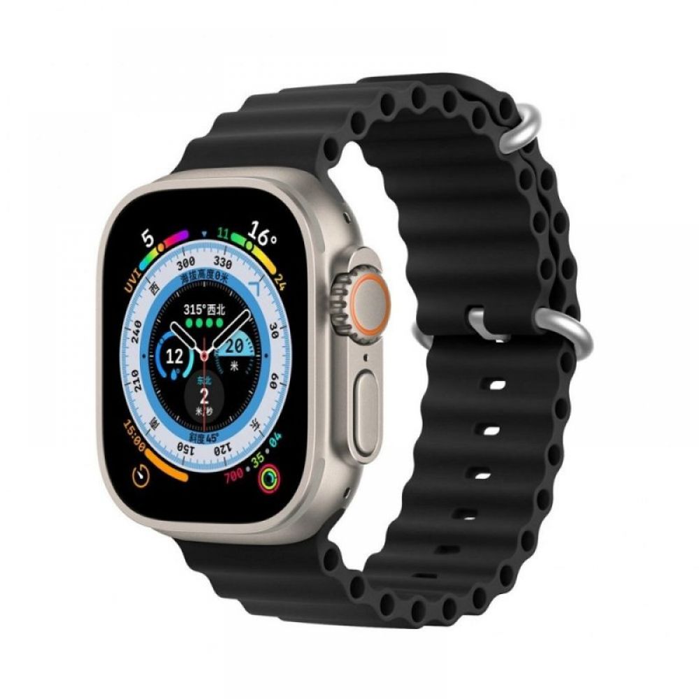 Narukvica za sat DUX DUCIS OCEAN WAVE za Apple Watch 38/40/41 crna