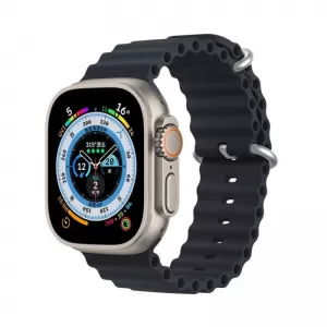 Narukvica za sat DUX DUCIS OCEAN WAVE za Apple Watch 42/44/45mm graphite