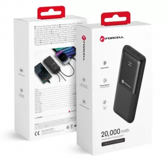 Power Bank FORCELL F-Energy S20k1 20000mah crni